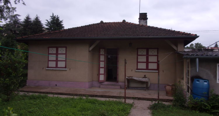 Façade jardin avant chantier