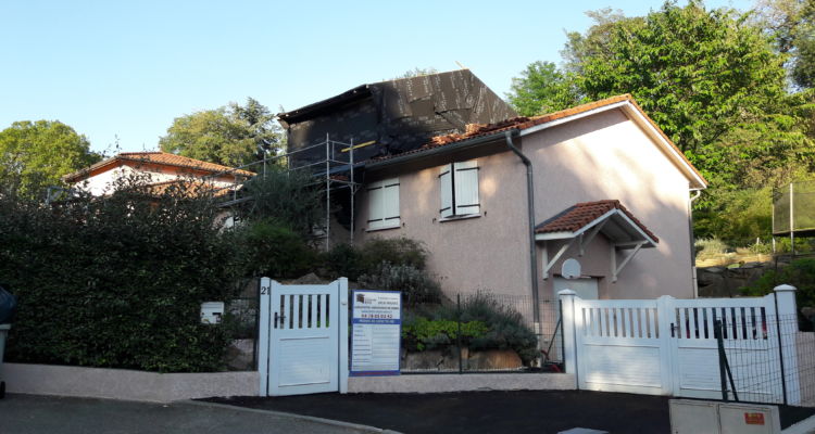 Surélévation ST PRIM - Pendant les travaux